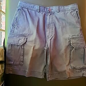 Cuffys of Cape Cod Cargo Shorts Mens 38 Navy Boating Hiking Utility Travel